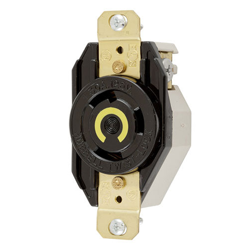HBL2610|CONTACTO NEGRO 2P 3W 30A 125V 3X30 HUBBELL - ISTEN